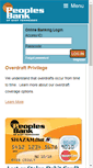 Mobile Screenshot of peoplesbank-tn.com