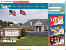 Tablet Screenshot of peoplesbank-tn.com